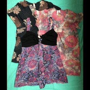 LOT of Three Sweet Pea Tops Size Large